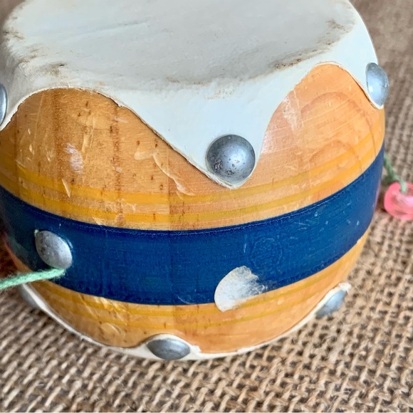 5 Instrument Bundle: 2 Carved Wood Flutes, Pan Flute, Hand Drum & Xylophone - Picture 14 of 15